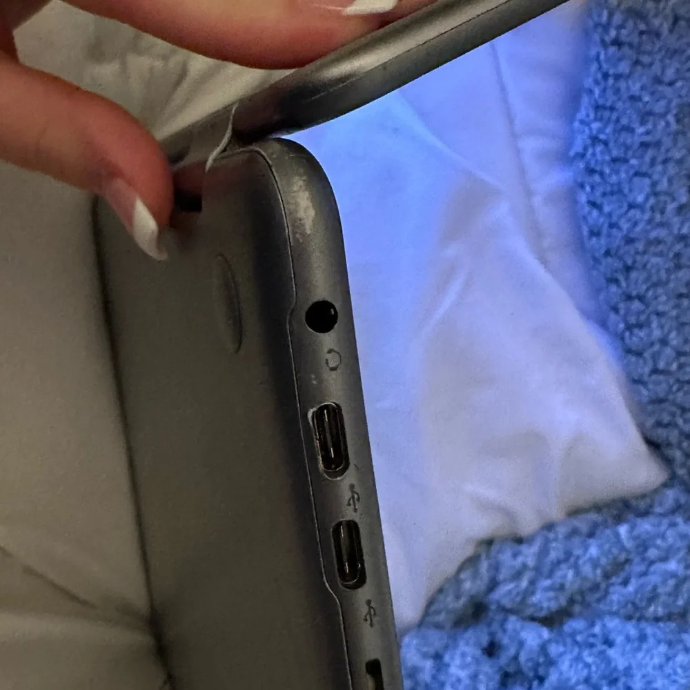 Samsung chrome book laptop, grey